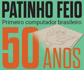 Logotipo Patinho Feio - FDTE/PoliUSP - 1º Computador Brasileiro